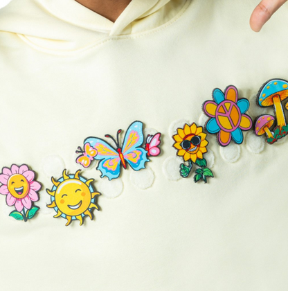 Flower Power Dabblz Patch Pack