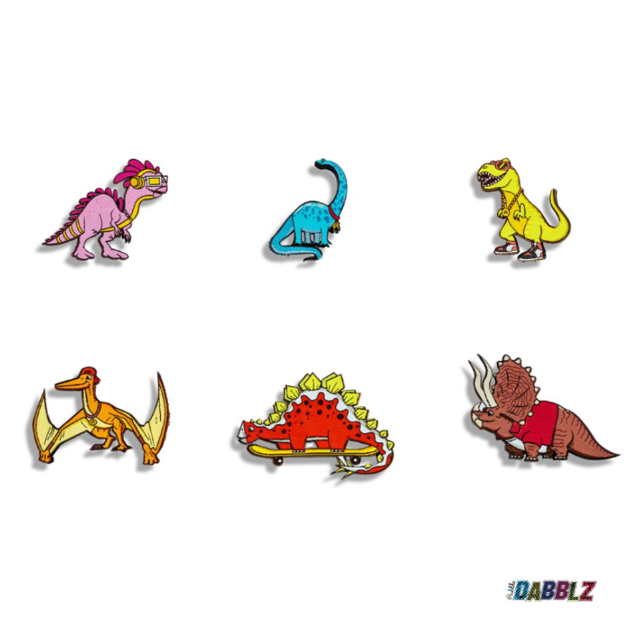 Dino-Roar Dabblz Patch Pack