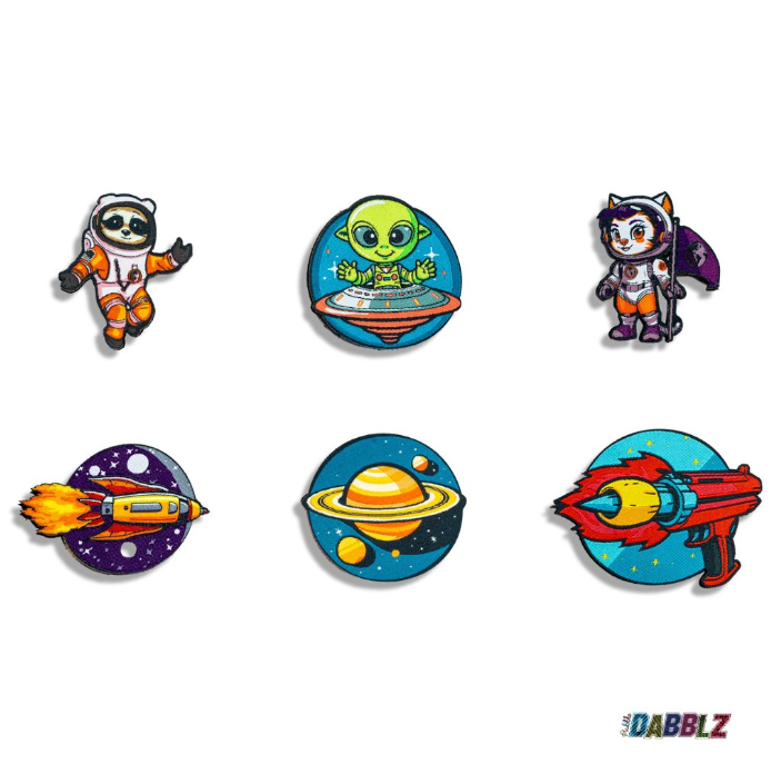 Galactic Explorers Dabblz Patch Pack